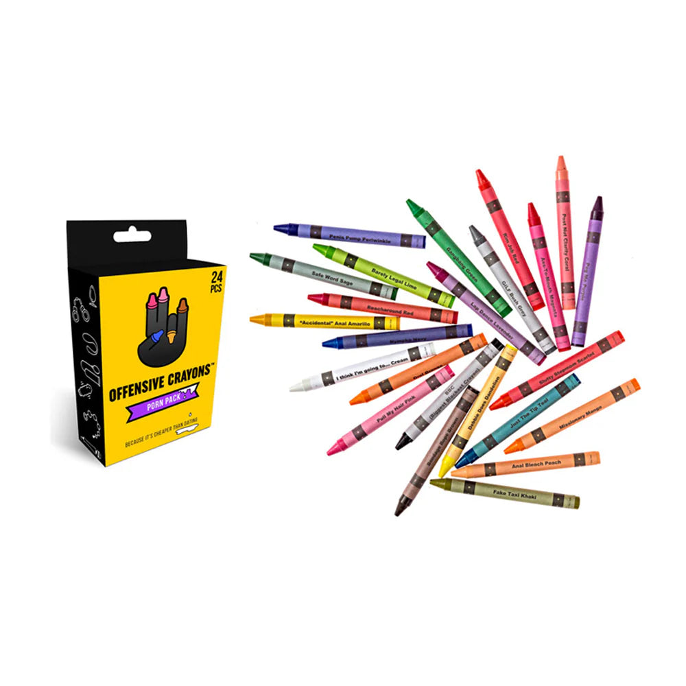 Offensive Crayons: Porn Theme