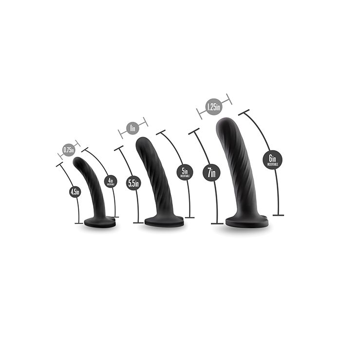 3-Piece Dildo Set