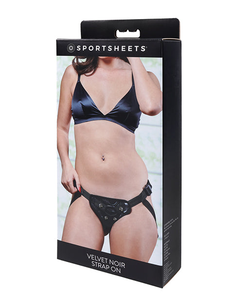 Velvet Noir Strap-On