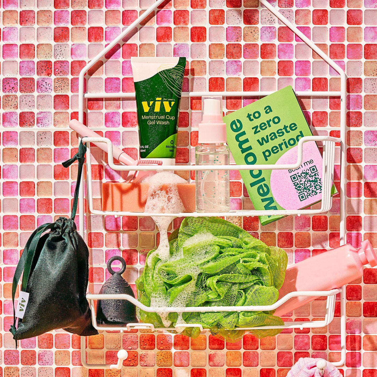 Viv Menstrual Cup Beginner Starter Kit - Flow + Glow