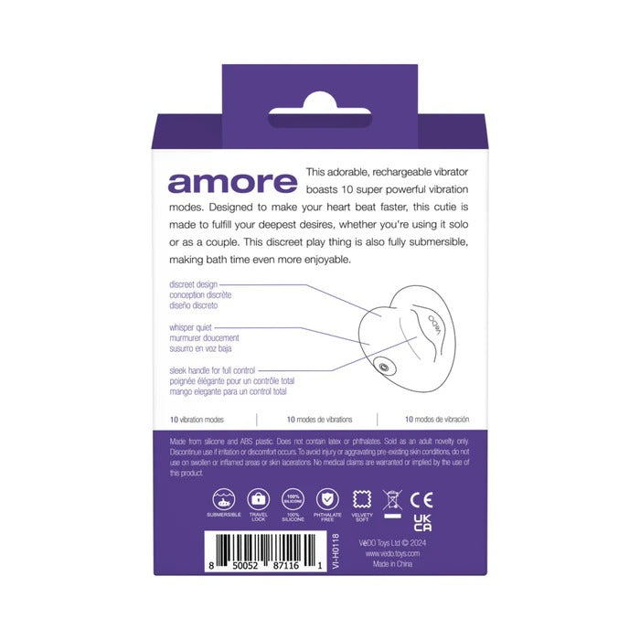 Amore Handheld Heart Vibe