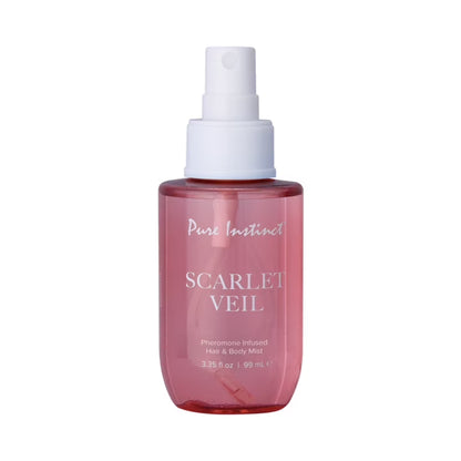 Pure Instinct Pheromone Hair & Body Mist Scarlet Veil