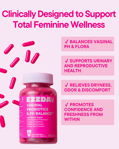 Vaginal Probiotic & pH Balance Capsules