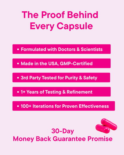 Vaginal Probiotic & pH Balance Capsules