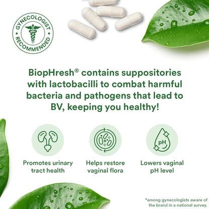 BiopHresh Vaginal Suppositories