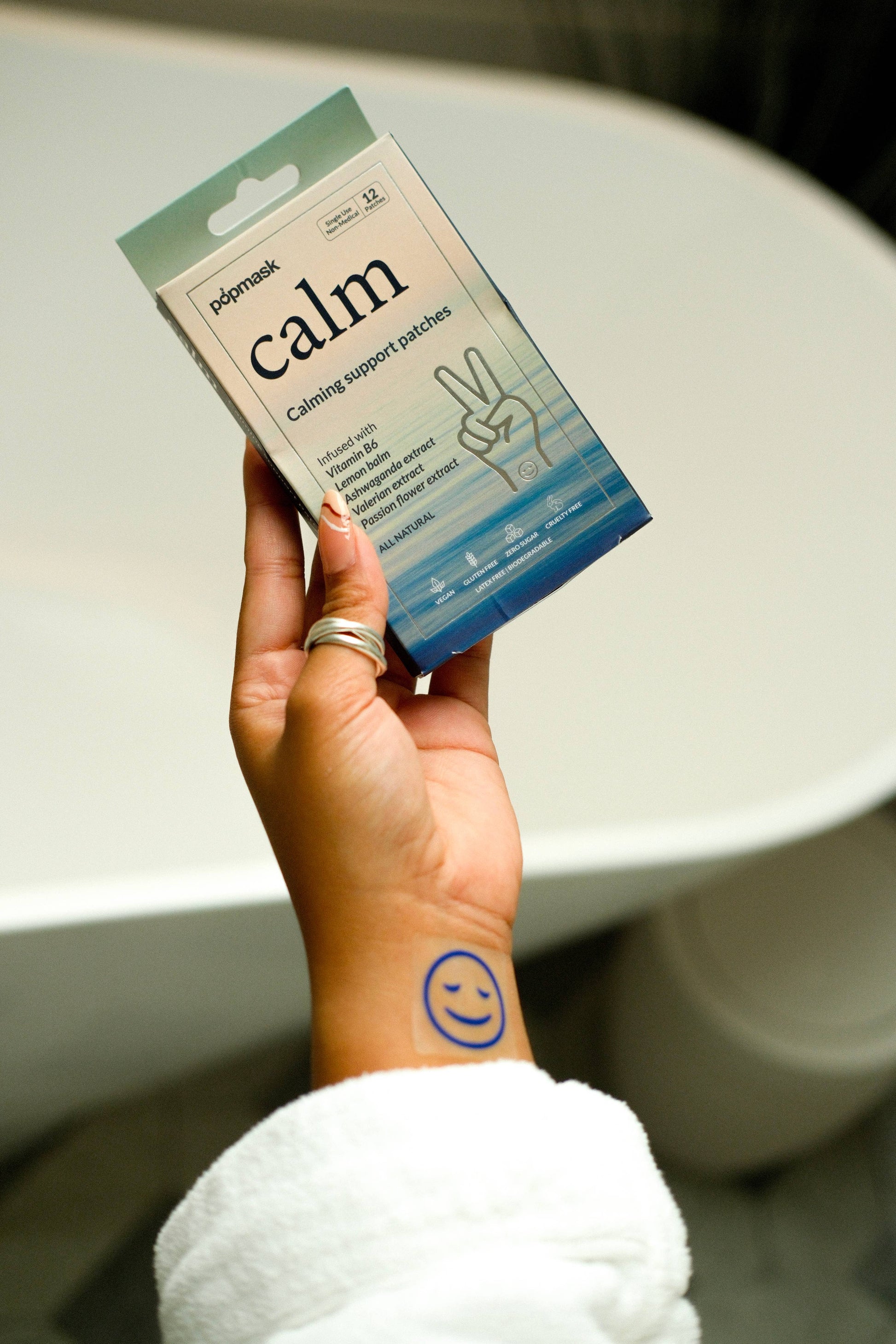 Calm Patches for Stress & Anxiety - Flow+Glow
