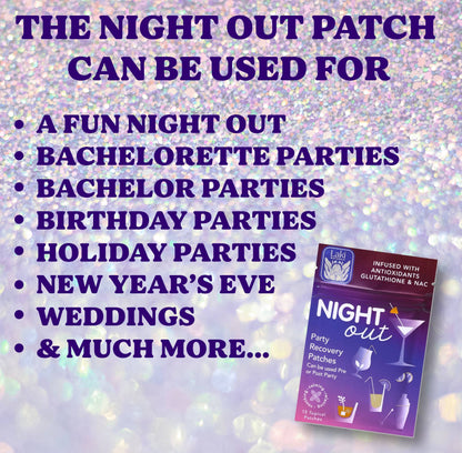 Night Out Patch for Hangover Help