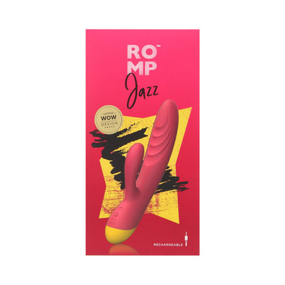 ROMP Jazz Rabbit Vibrator in use
