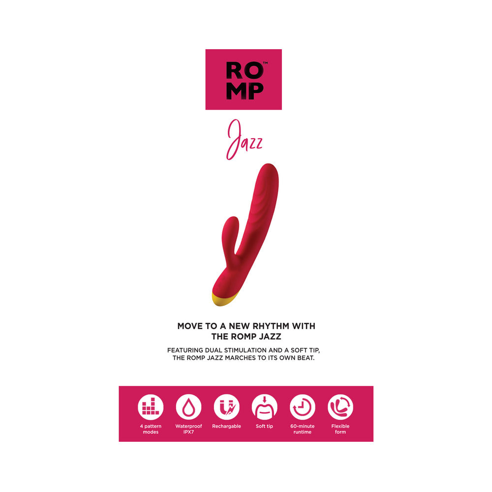 ROMP Jazz Rabbit Vibrator charging