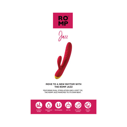 ROMP Jazz Rabbit Vibrator charging