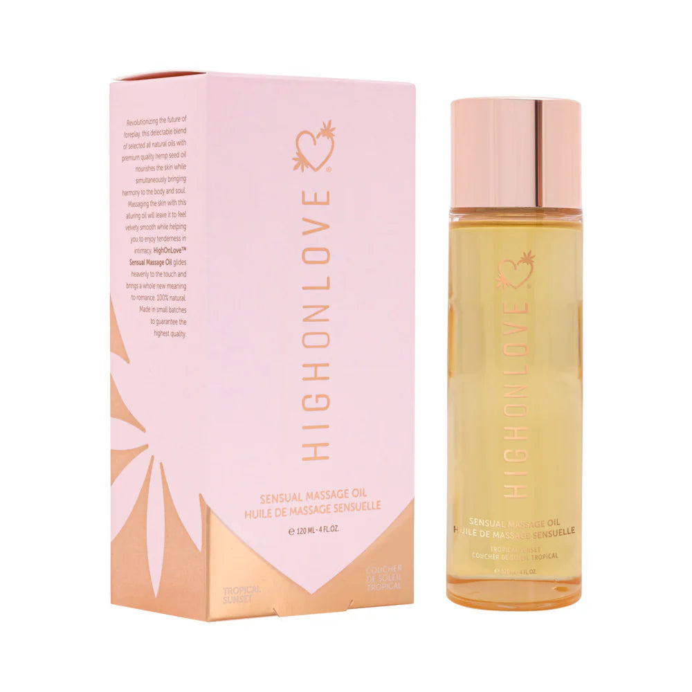 Sensual Flavored Massage Oil