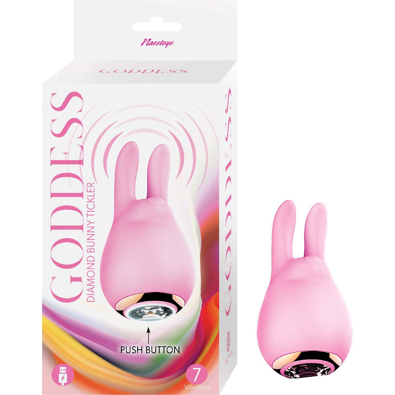 Diamond Bunny Tickler - Flow+Glow