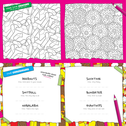 Cock-a-Doodle: A Rude Activity Book For Adults