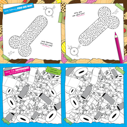 Cock-a-Doodle: A Rude Activity Book For Adults