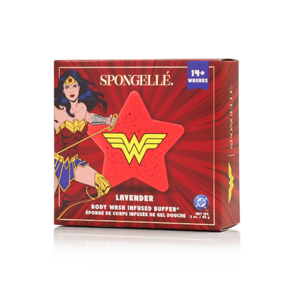 Wonder Woman™ Lavender Body Wash Infused Buffer