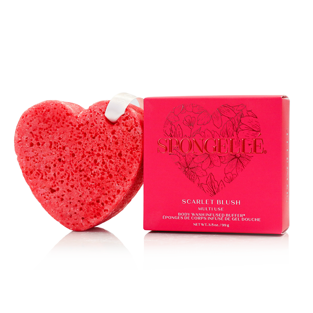 Scarlet Blush Body Wash Infused Buffer