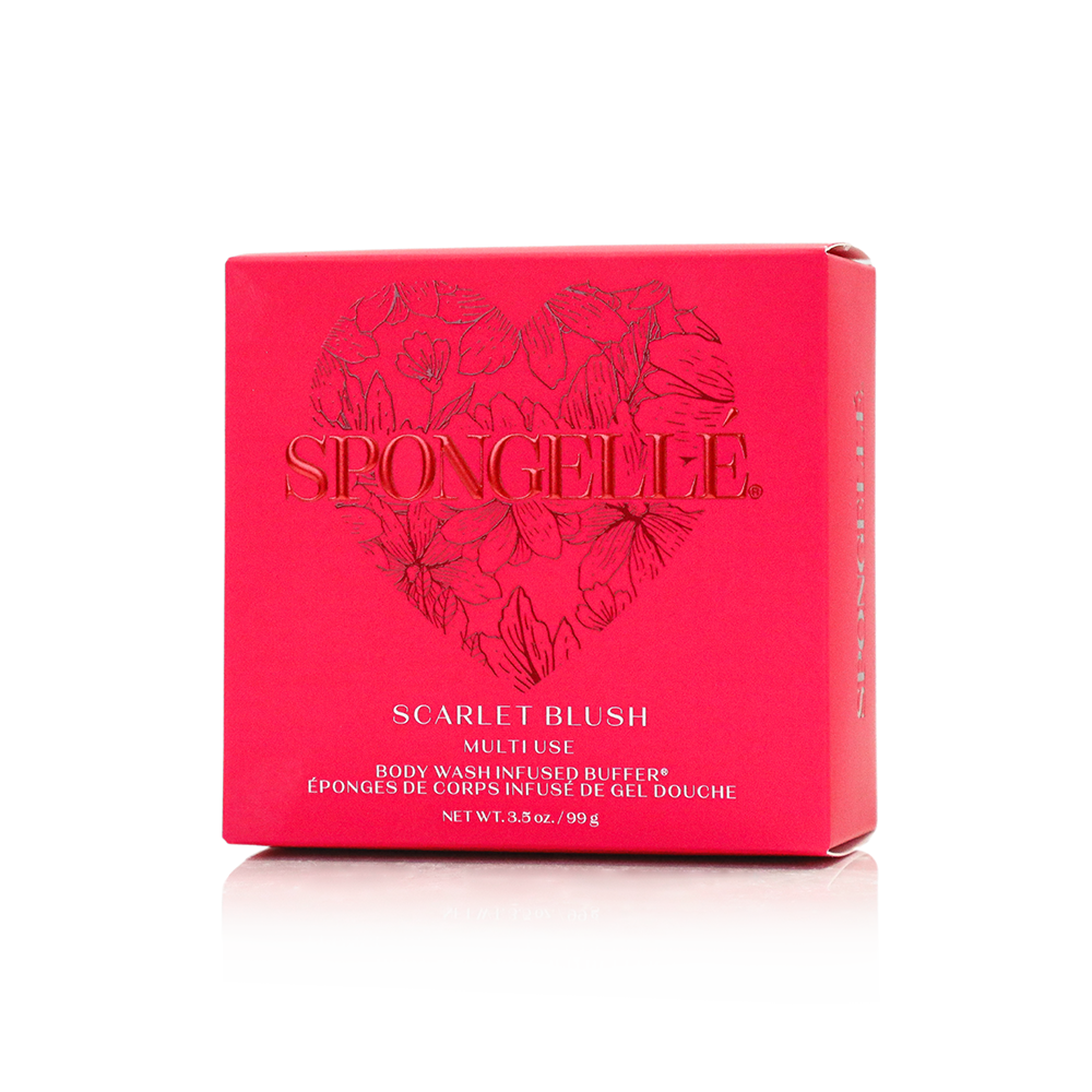 Scarlet Blush Body Wash Infused Buffer