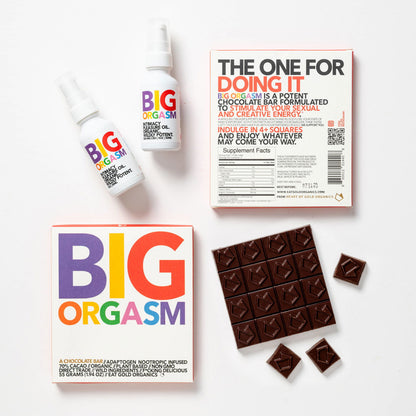 BIG ORGASM Chocolate Bar - Flow + Glow