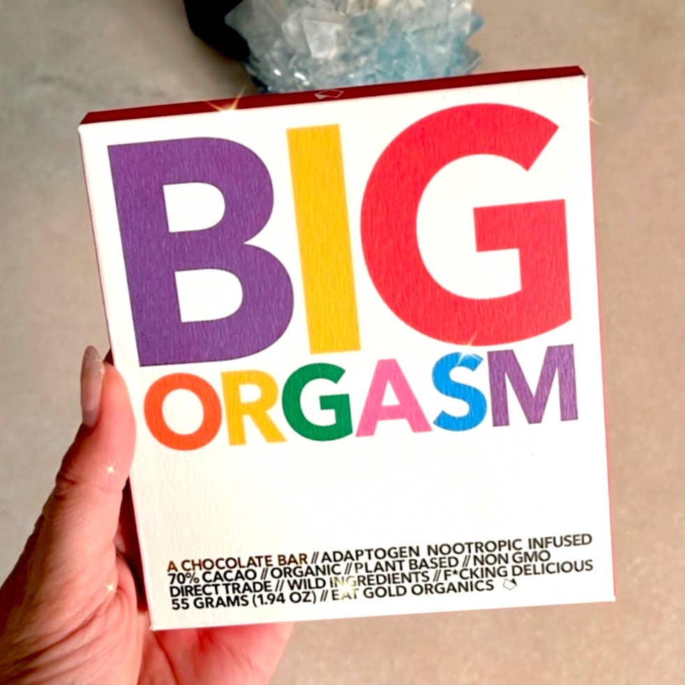 BIG ORGASM Chocolate Bar - Flow + Glow