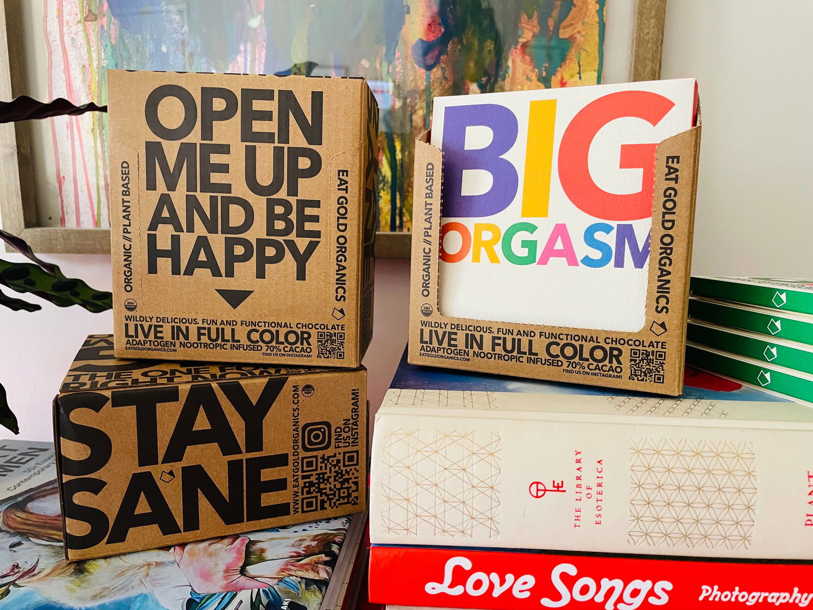 BIG ORGASM Chocolate Bar - Flow + Glow