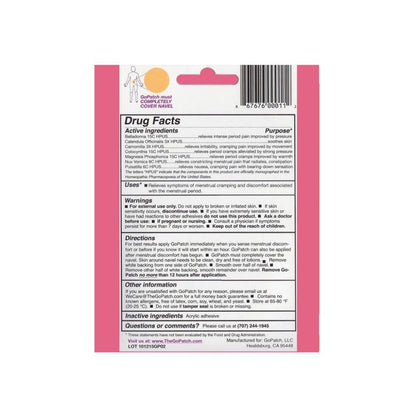 Cramp + PMS Relief Patch_Flow + Glow