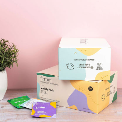 Deodorant Body Wipes - Flow + Glow