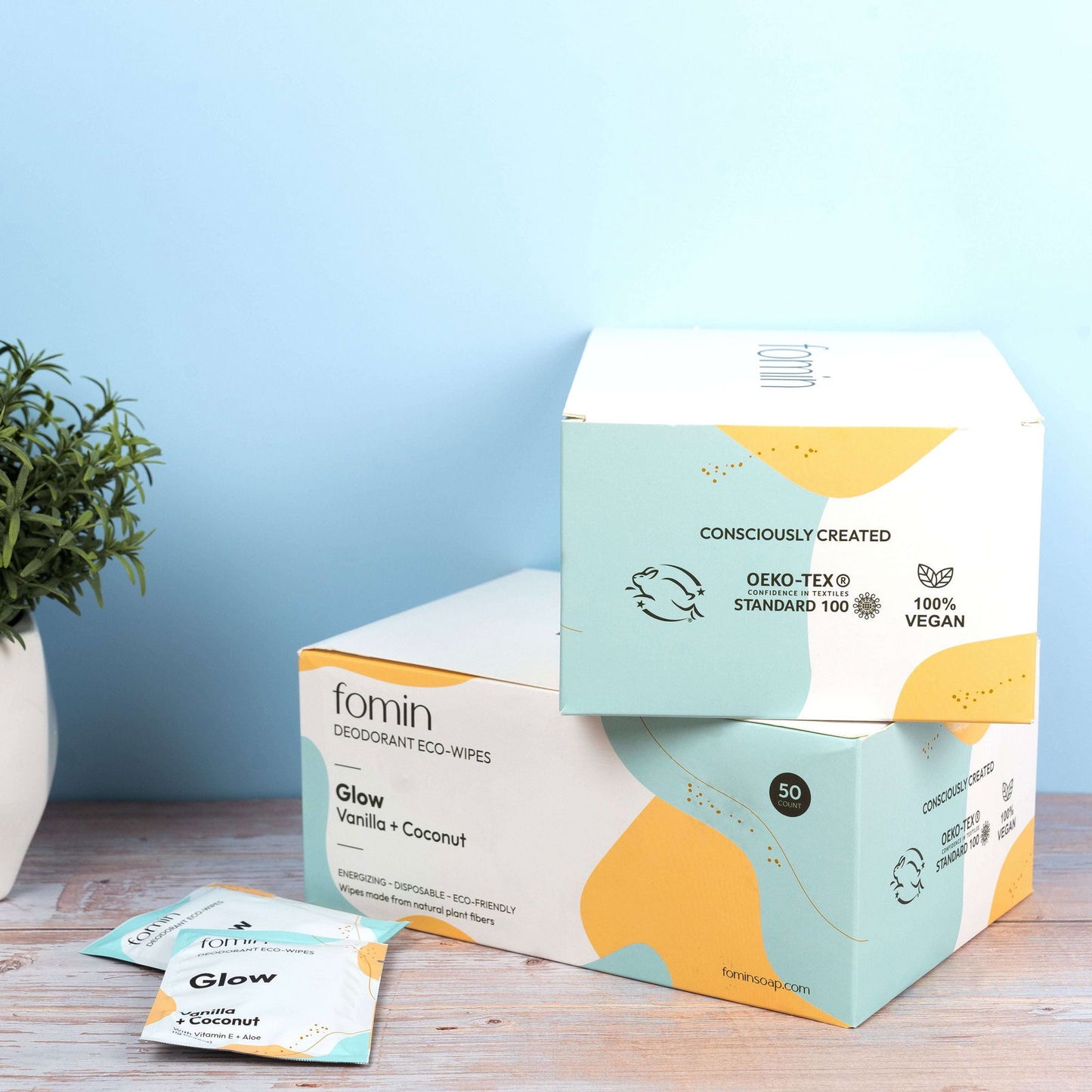 Deodorant Body Wipes - Flow + Glow