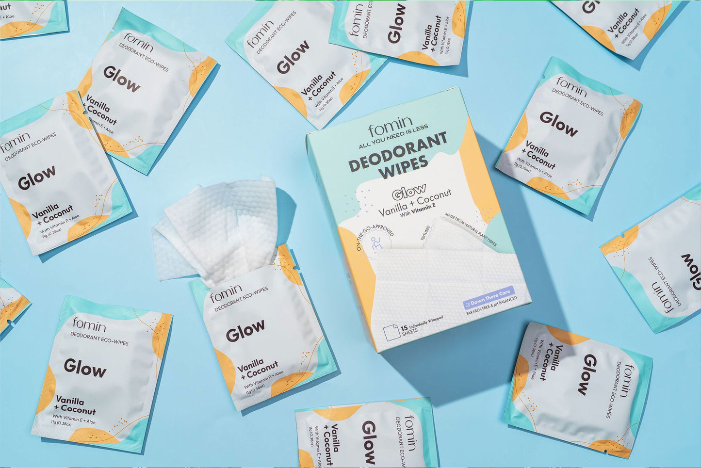 Deodorant Body Wipes - Flow + Glow