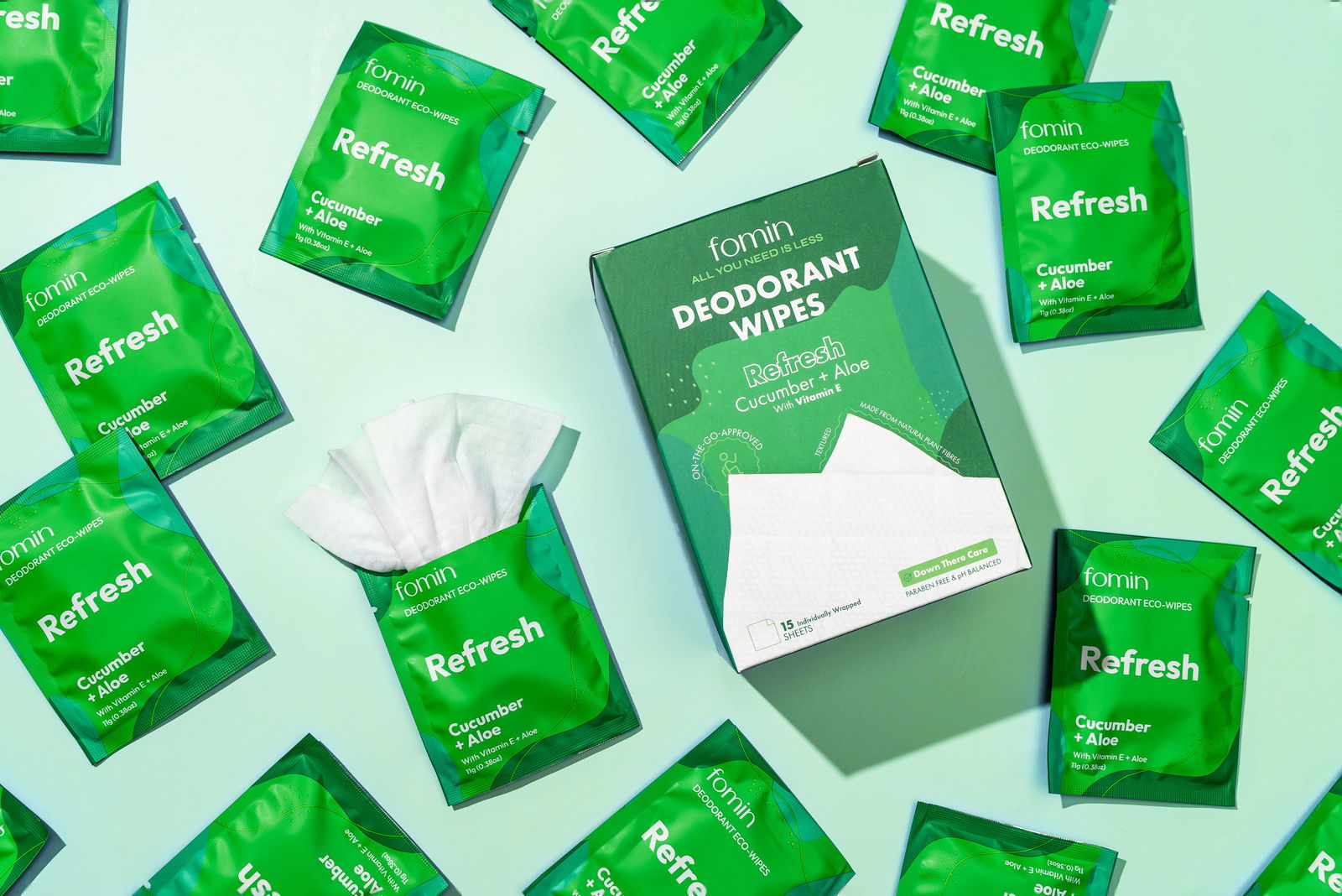 Deodorant Body Wipes - Flow + Glow