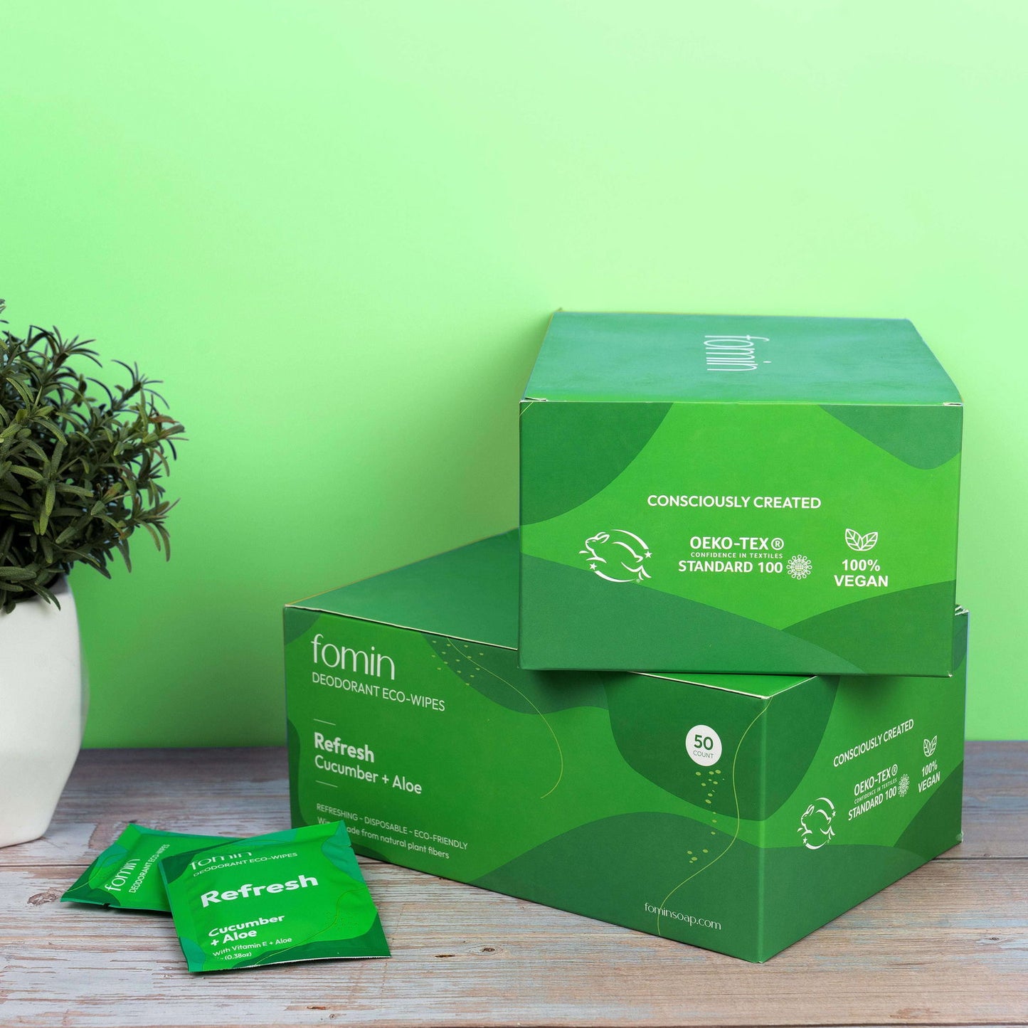 Deodorant Body Wipes - Flow + Glow