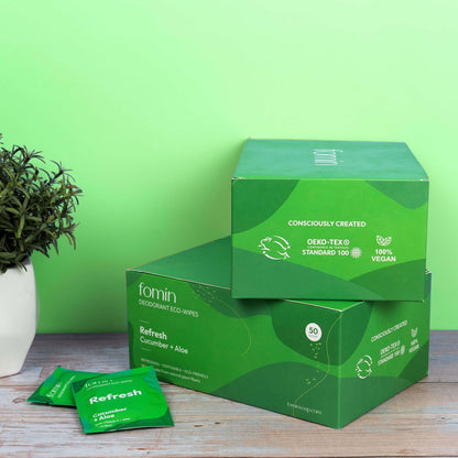 Deodorant Body Wipes - Flow + Glow