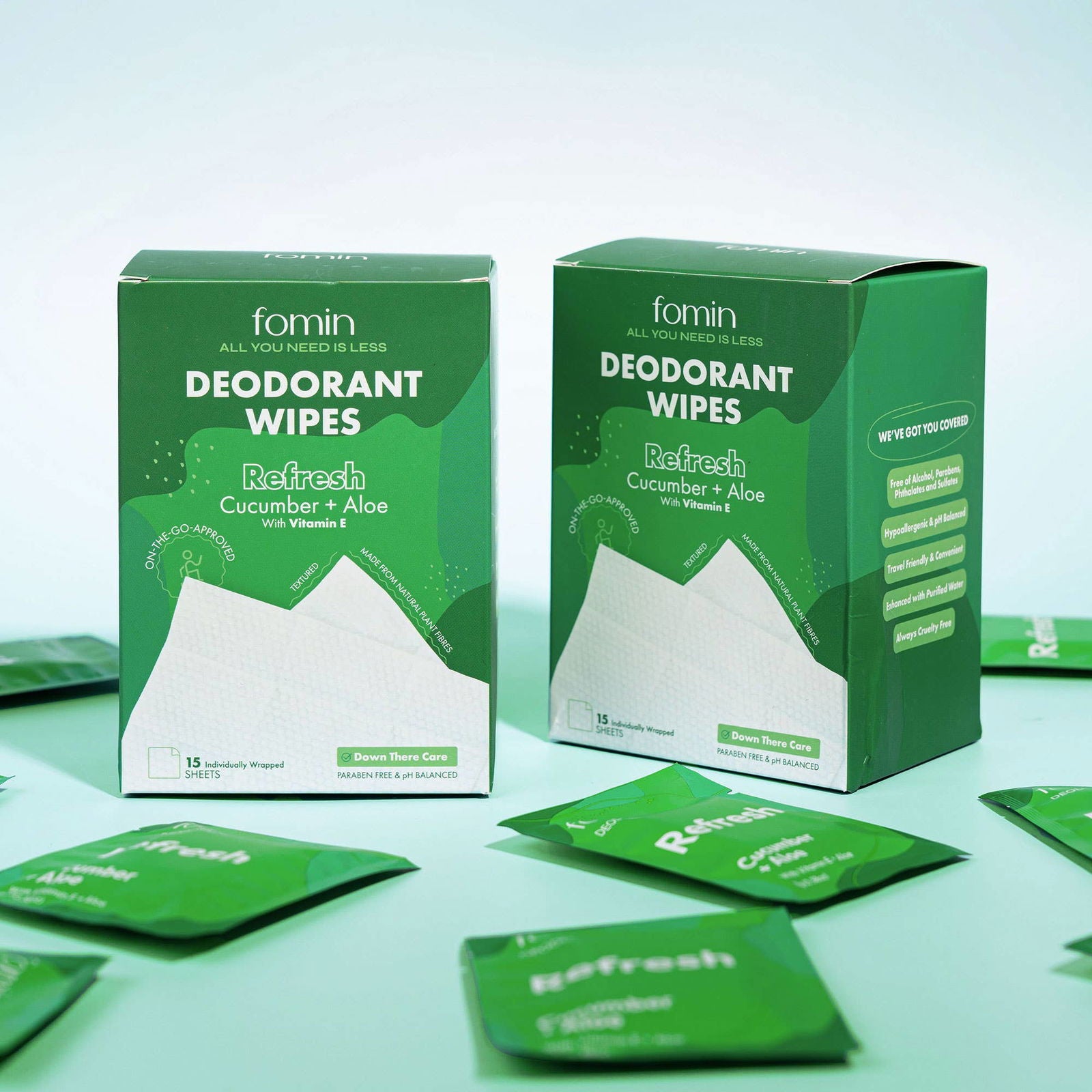 Deodorant Body Wipes - Flow + Glow