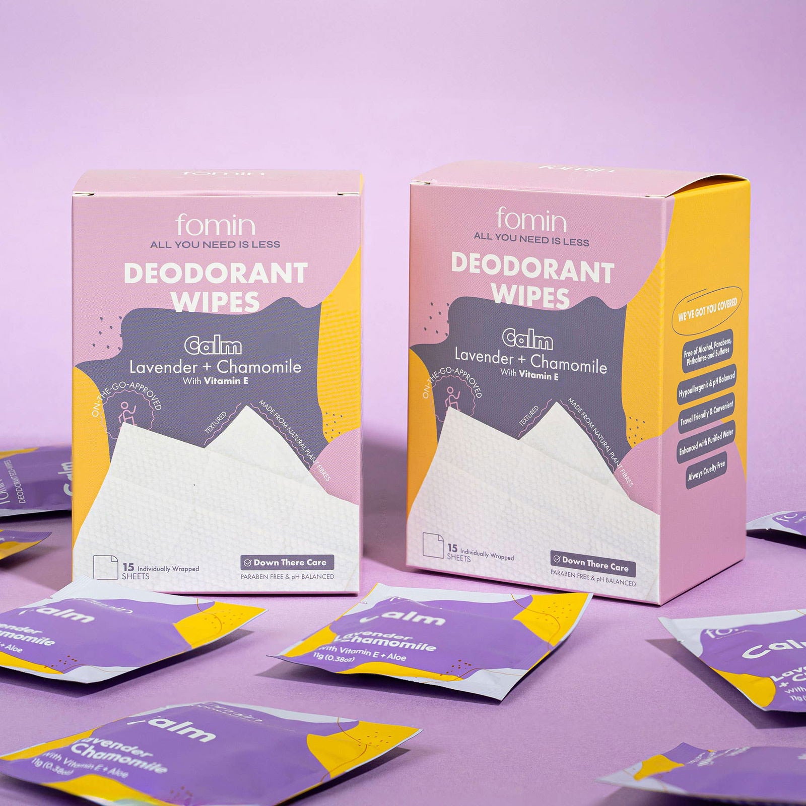 Deodorant Body Wipes - Flow + Glow
