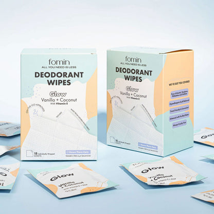 Deodorant Body Wipes - Flow + Glow