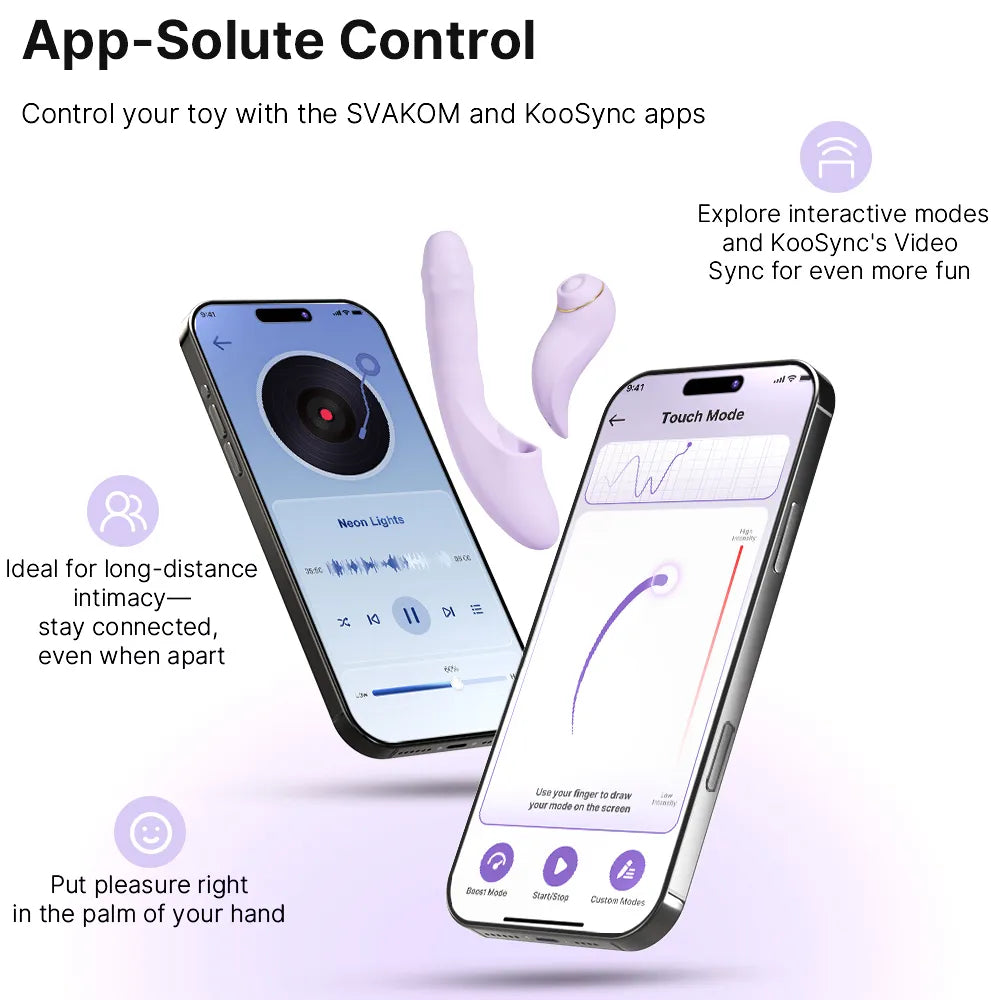DuoGlow Transforming Vibrator