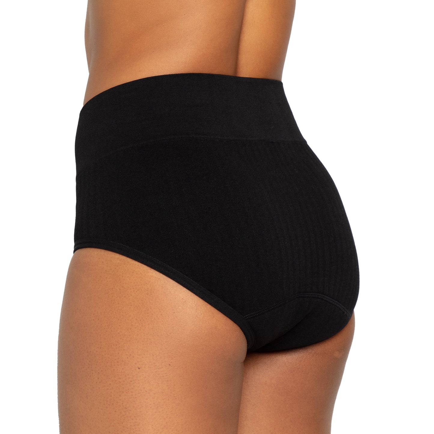 The High Waisted Period. in SportyStretch™ For Heavy Flows