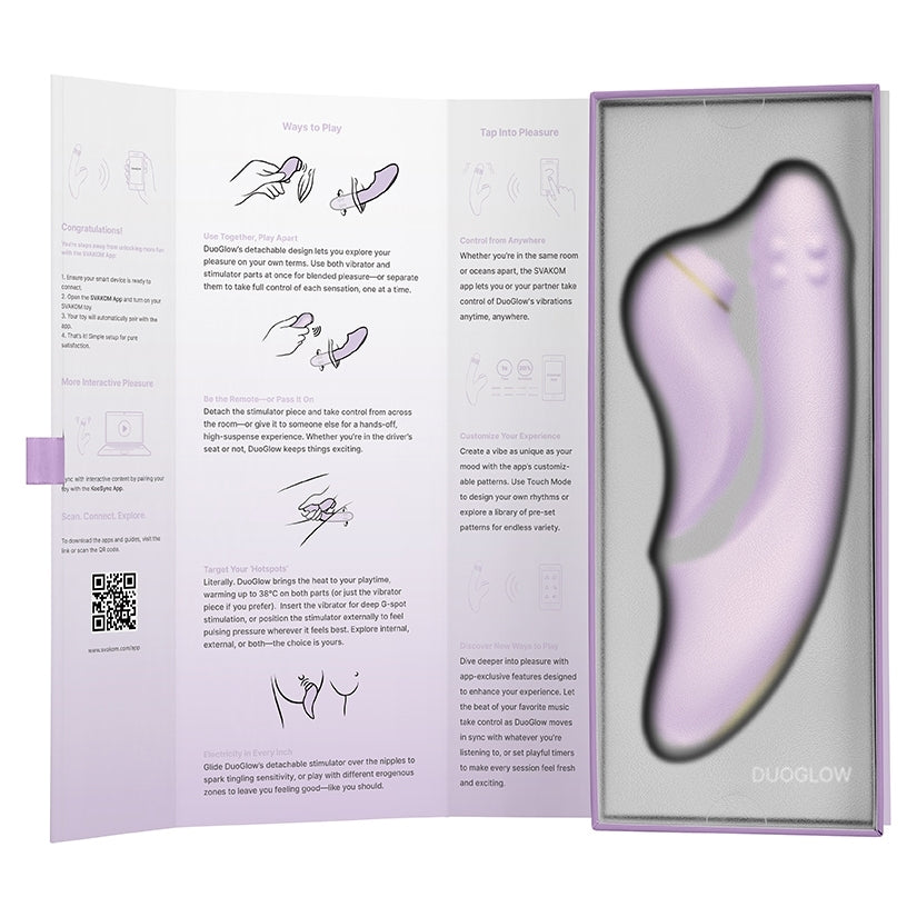 DuoGlow Transforming Vibrator