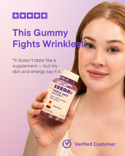 Triple-Action Anti-Aging Gummies