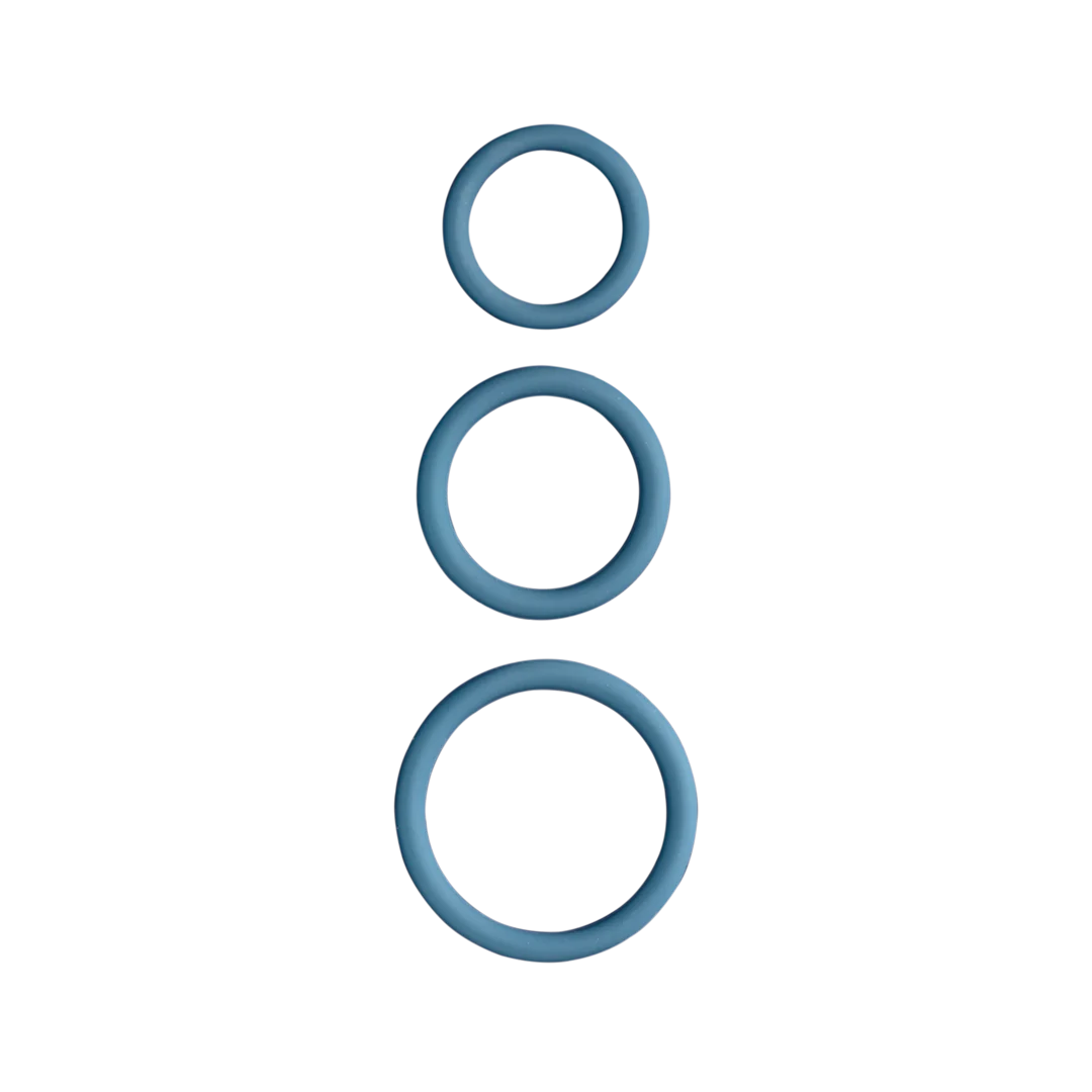 Silicone Penis Ring Set_Flow + Glow