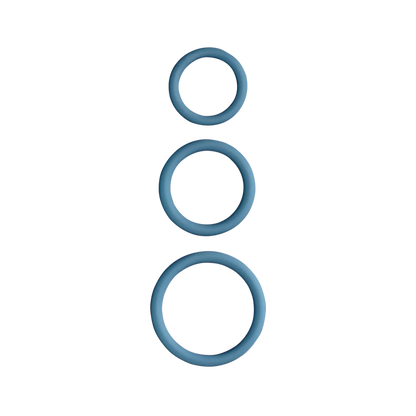Silicone Penis Ring Set_Flow + Glow