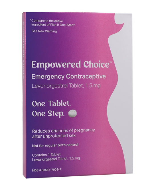 Emergency Contraception Pill - Flow+Glow