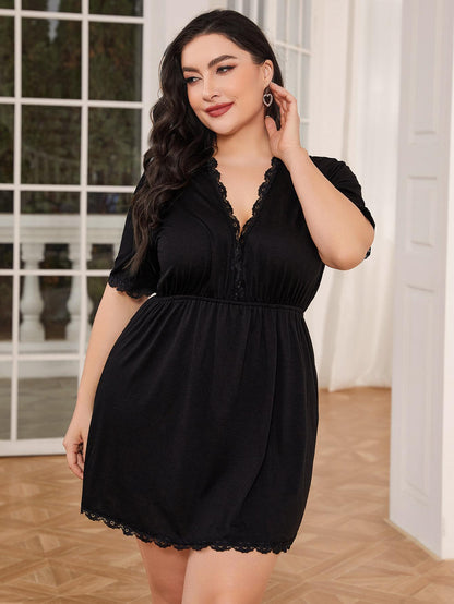 Curvy Charm Night Dress - Flow+Glow