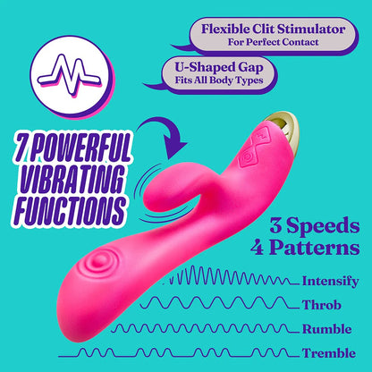 Pleasin' AF Multi-Function Vibrator