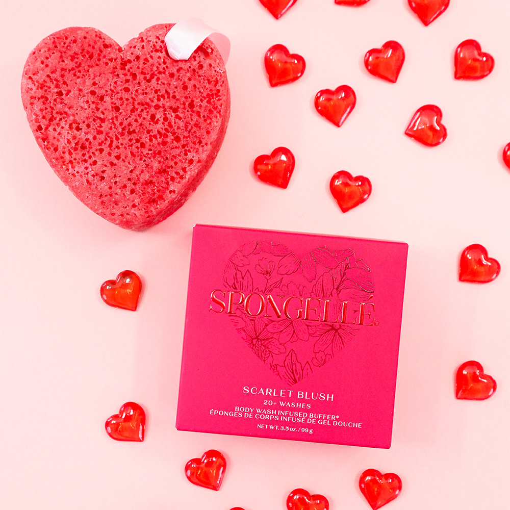 Scarlet Blush Body Wash Infused Buffer