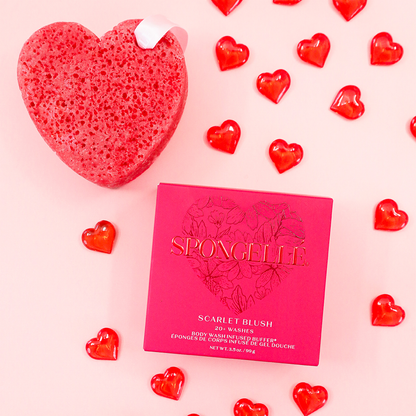 Scarlet Blush Body Wash Infused Buffer