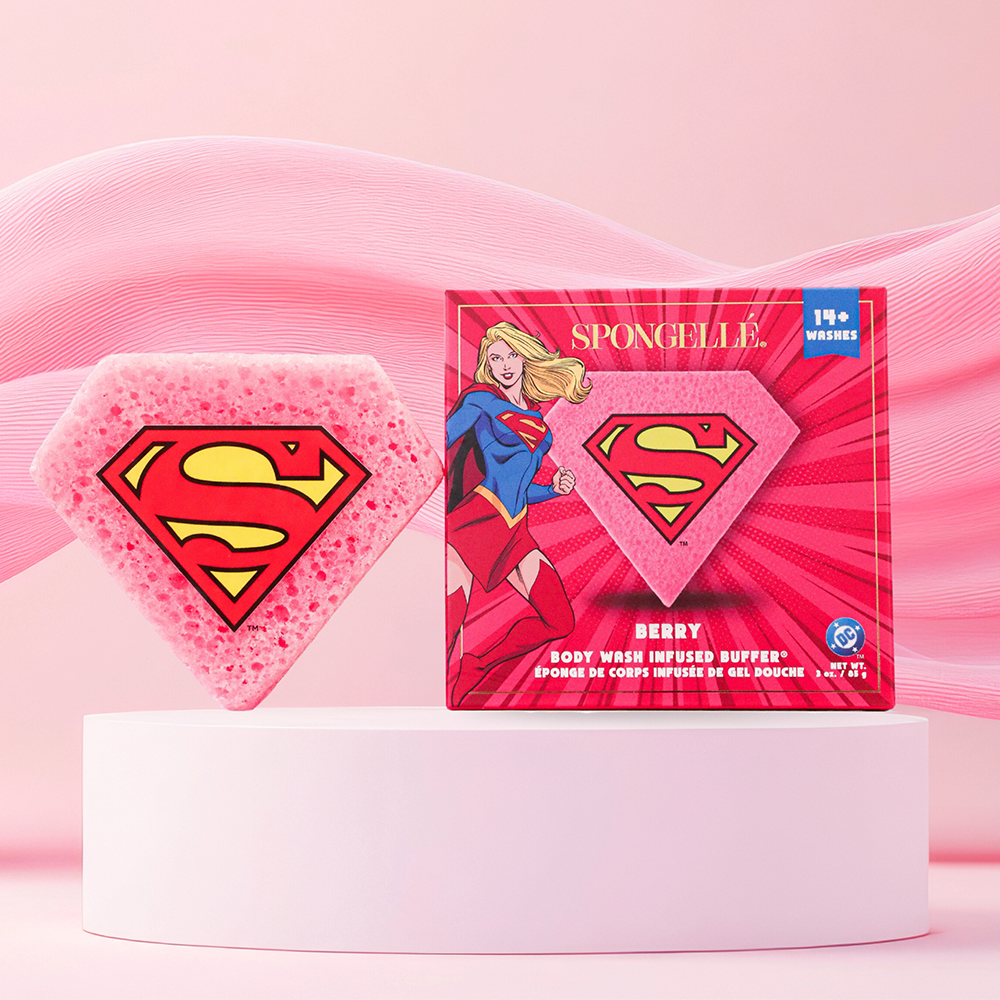 Supergirl™ Berry Body Wash Infused Buffer