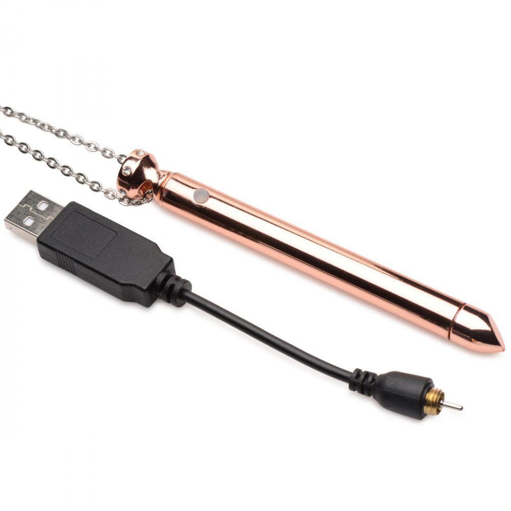 Rose Gold Necklace Vibe - Flow+Glow