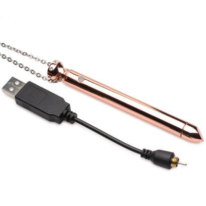Rose Gold Necklace Vibe - Flow+Glow