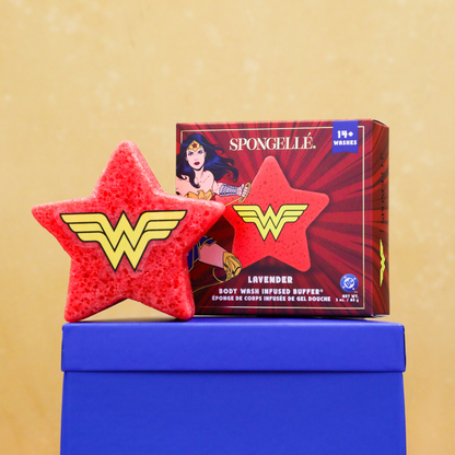 Wonder Woman™ Lavender Body Wash Infused Buffer